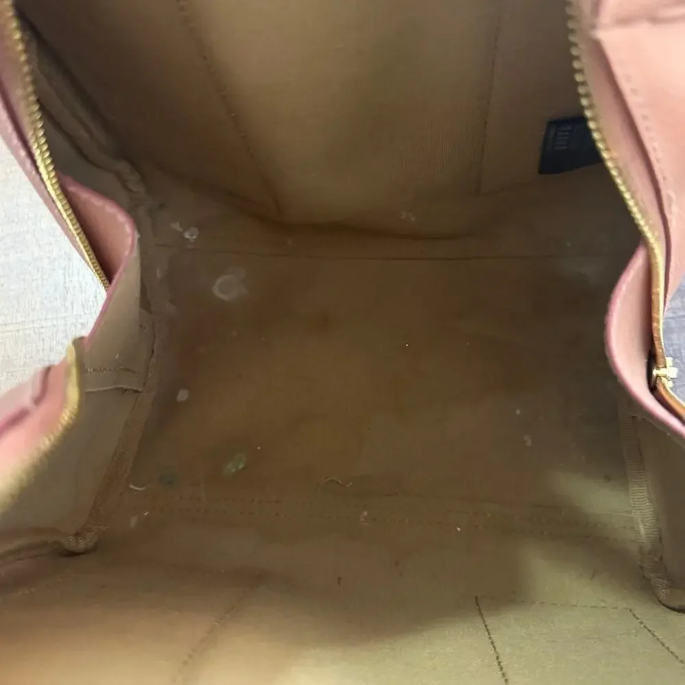 Bimba Y Lola Blush Pink Mini Bowler Bag Gold Hardware - Picture 6 of 10